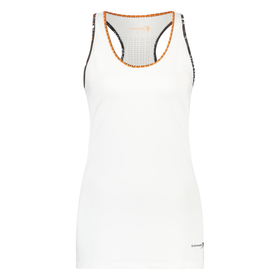 Ayo tank top white front